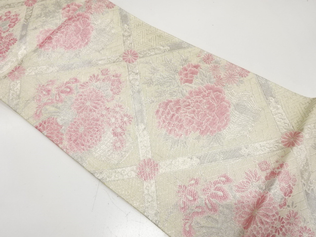 Japanese Kimono / Antique / Fukuro Obi Silk
